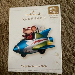 2006 Hallmark MegaRocketron 3000 ornament. New in box. Pet & smoke free home